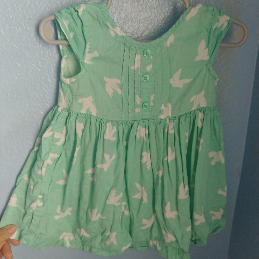 Mint Green Cotton Sundress
